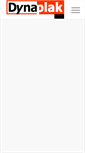 Mobile Screenshot of dynaplak.nl